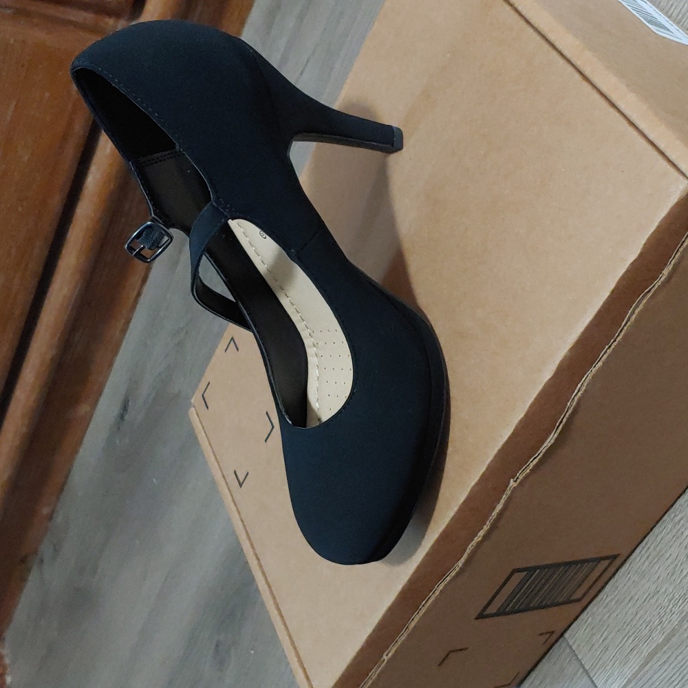 Black heels